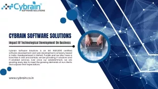 Cybrain software solutions PPT