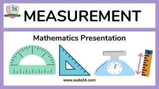 Types of Measuring Tools Mathematics Presentation in Colorful Bold Style