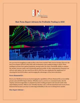 Best Forex Expert Advisors for Profitable Trading in 2023