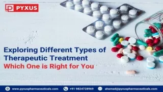 Exploring Different Types of Therapeutic Treatment Which One is Right for You