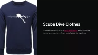 Scuba Dive Clothes - Diving Specials