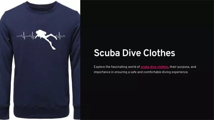 scuba dive clothes