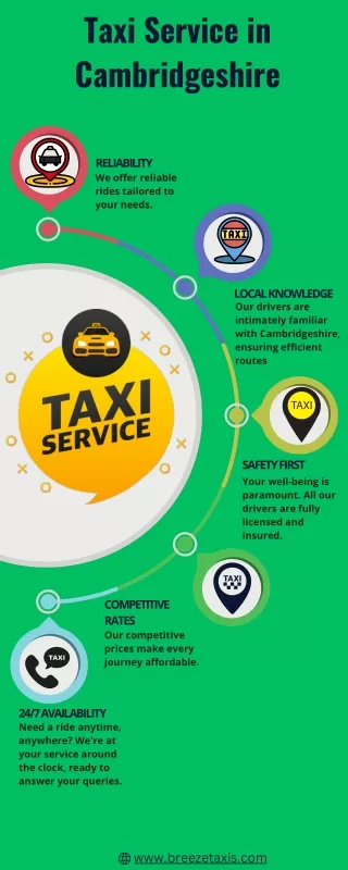 Taxi Service in Cambridgeshire