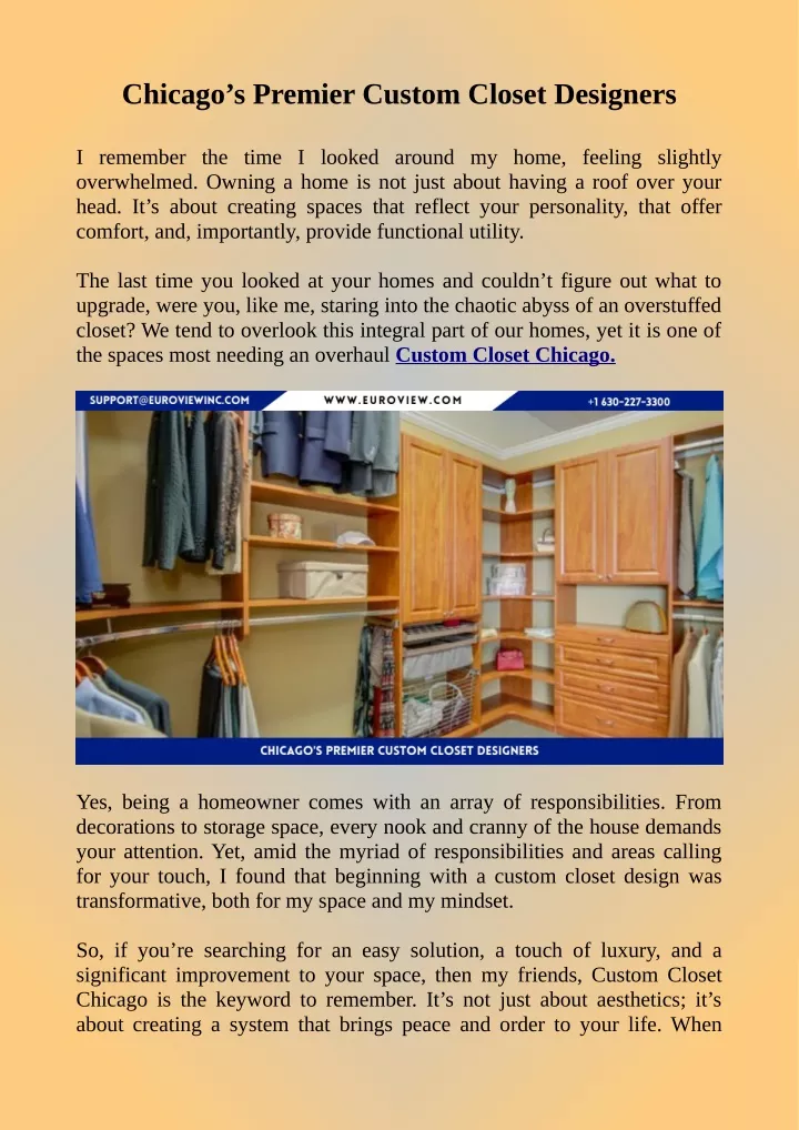 chicago s premier custom closet designers