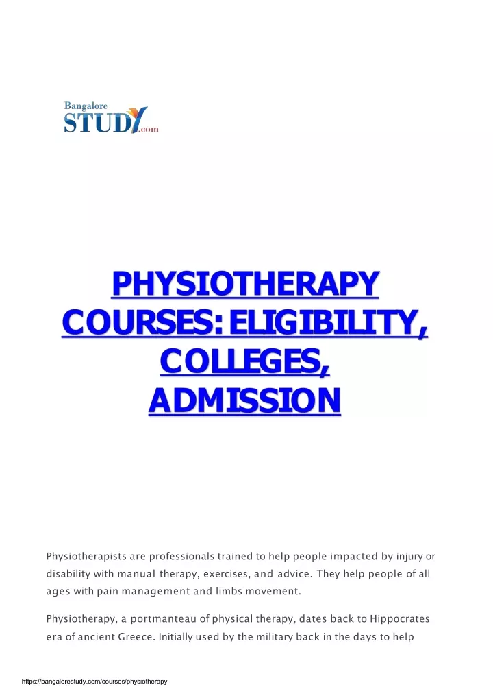 physiotherapists are professionals trained