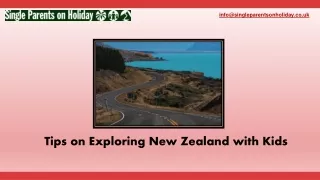 Tips on Exploring New Zealand with Kids