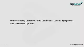 understanding common spine conditions causes