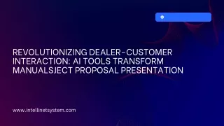 revolutionizing dealer customer interaction