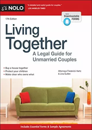 READ [PDF] Living Together: A Legal Guide for Unmarried Couples