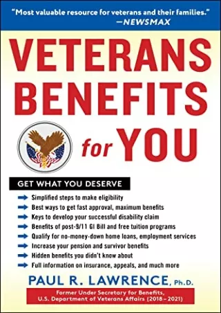 $PDF$/READ/DOWNLOAD Veterans Benefits for You: Get What You Deserve