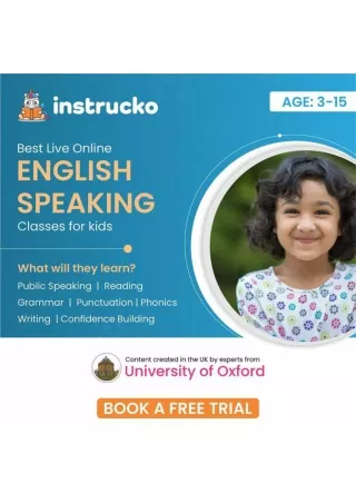 Fun and Engaging Online English Classes for Kids