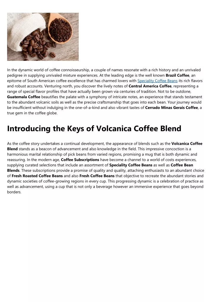 in the dynamic world of coffee connoisseurship