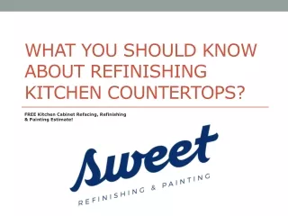 What You Should Know About Refinishing Kitchen Cabinets