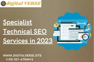 Specialist Technical SEO Services in 2023
