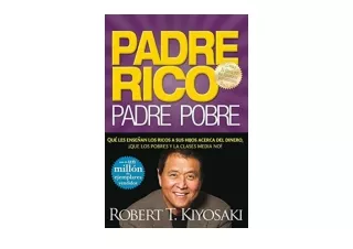 Download PDF Padre Rico Padre Pobre Rich Dad Poor Dad Spanish Edition  for ipad