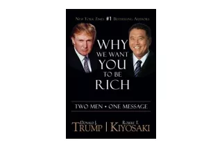 Ebook download Why We Want You To Be Rich Two Men One Message unlimited