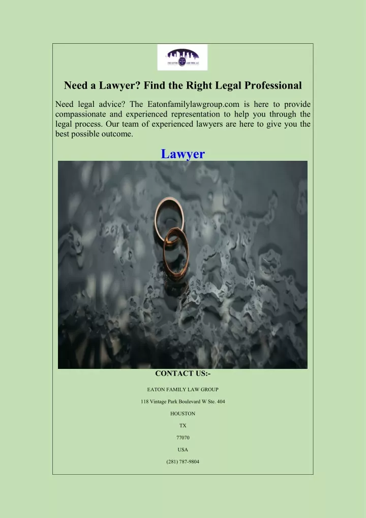 need a lawyer find the right legal professional