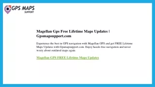 Magellan Gps Free Lifetime Maps Updates  Gpsmapsupport.com