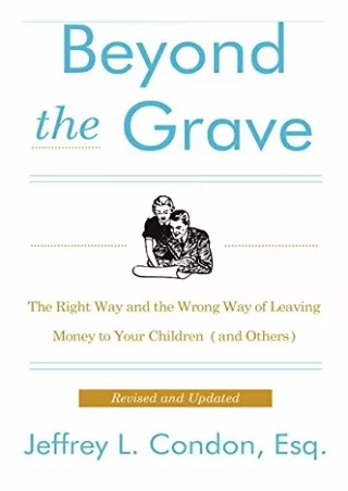 PDF BOOK DOWNLOAD Beyond the Grave, Revised and Updated Edition: The Right