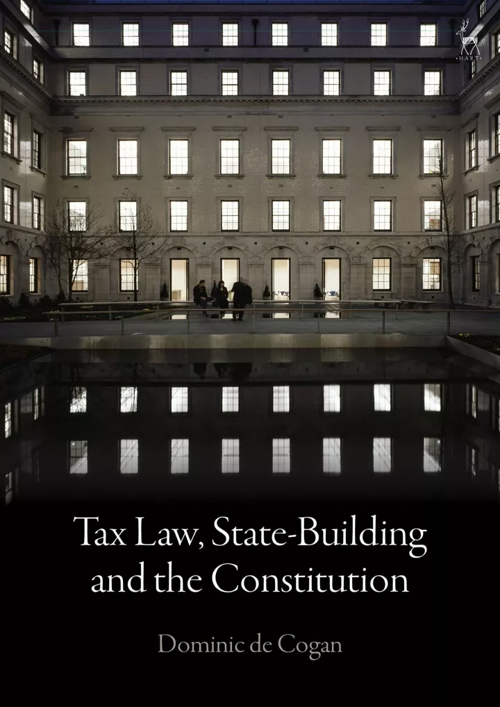 tax law state building and the constitution