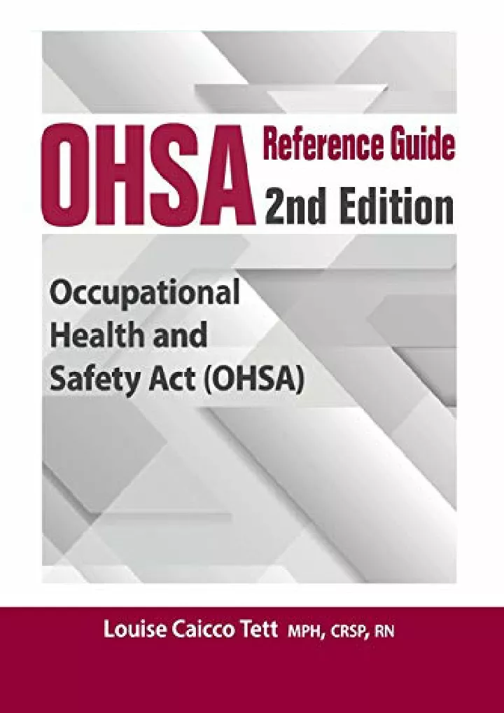 ohsa reference guide 2nd edition download