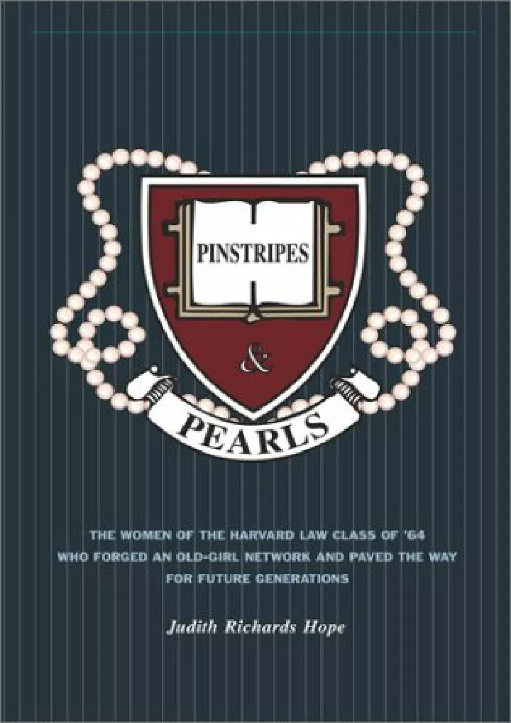 pinstripes pearls the women of the harvard