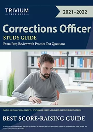 [PDF] READ Free Corrections Officer Study Guide: Exam Prep Review with Prac