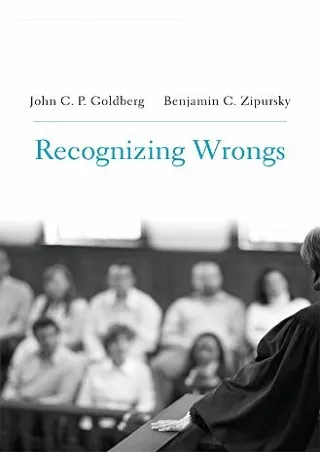 PDF/READ Recognizing Wrongs read