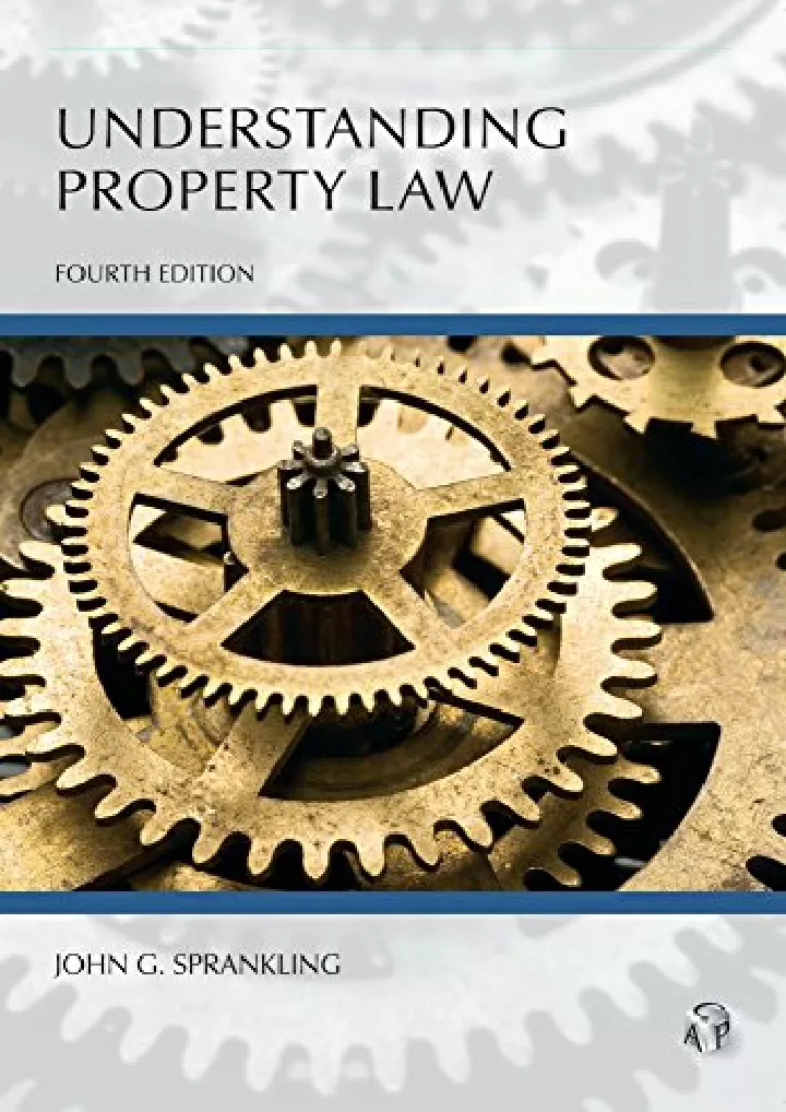 understanding property law understanding series
