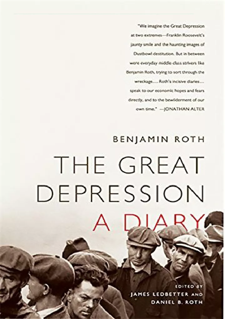 the great depression a diary a diary download
