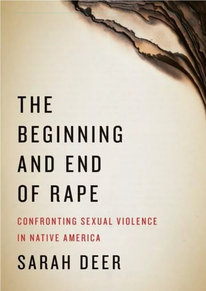 the beginning and end of rape confronting sexual