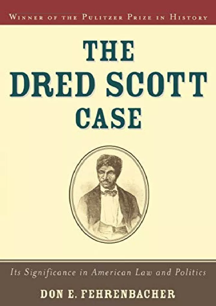 the dred scott case its significance in american