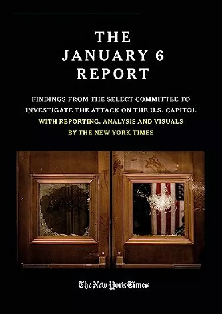 the january 6 report download pdf read