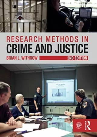 [Ebook] Research Methods in Crime and Justice (Criminology and Justice Studies)