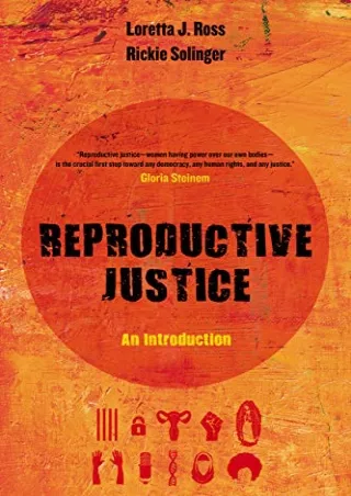 Epub Reproductive Justice: An Introduction (Volume 1) (Reproductive Justice: A New