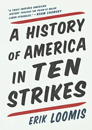 Download Book [PDF] A History of America in Ten Strikes