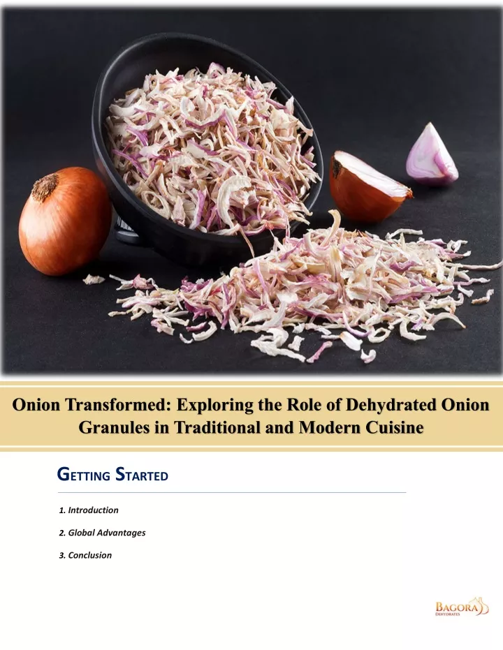 onion transformed exploring the role