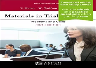 (PDF) Materials in Trial Advocacy: [Connected eBook with Study Center] (Aspen Co