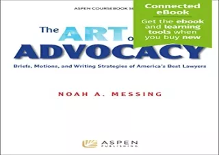 [PDF] The Art of Advocacy: Briefs, Motions, and Writing Strategies of America's
