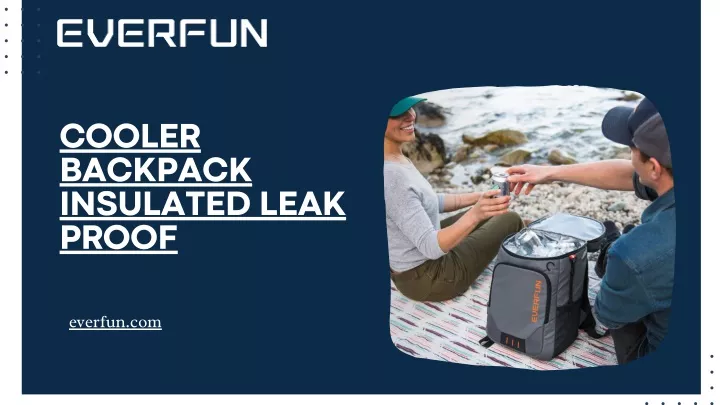 cooler backpack insulated leak proof