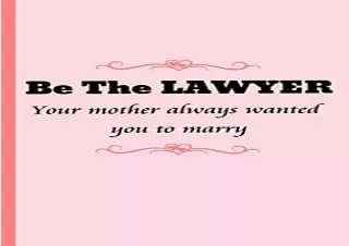 (PDF)FULL DOWNLOAD Successful Female Lawyer Legal Journal - Notebook: Feminist Women Attorney Quote Writing Pad, DIY Thi