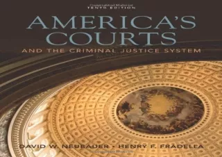 (PDF) America's Courts and the Criminal Justice System Kindle