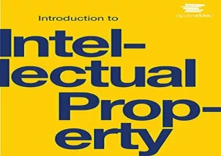 Download Introduction to Intellectual Property by OpenStax (Official Print Versi