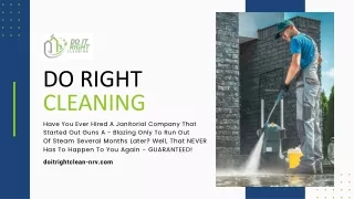 Janitorial Cleaning Services by Do It Right Cleaning