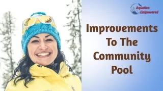 Community Pool Transformation  Aquatics Empowered