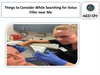 The Best Laser Ipl Provider near Me with Volux Filler near me