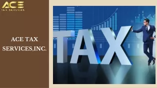 ACE TAX SERVICES-Tax Accountant Queens NY