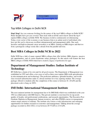 top-mba-college-in-delhi-ncr