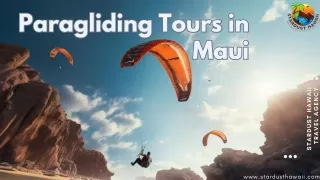 Book Paragliding Tours in Maui & Enjoy Aloha Festival | Stardust Hawaii