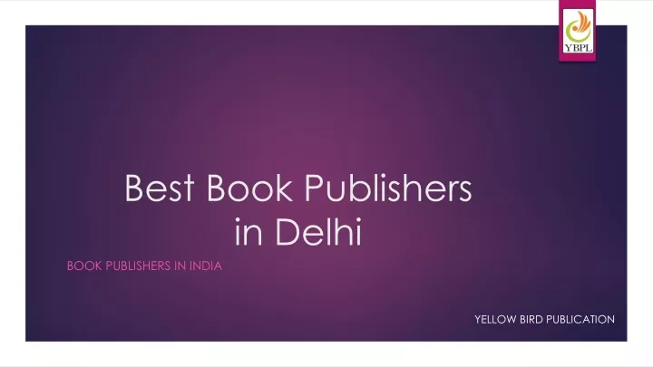 best book publishers in delhi